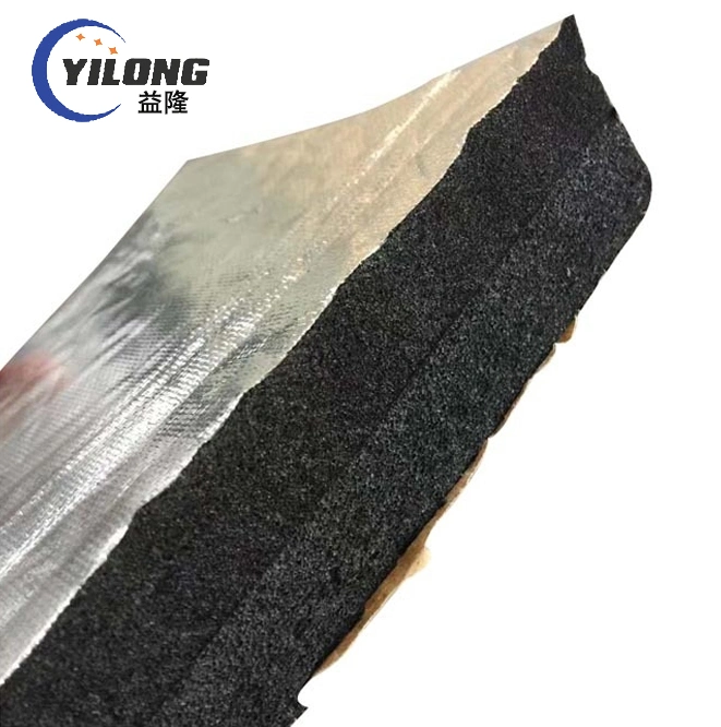 Waterproof Double Sided Thicker NBR Rubber Foam Aluminum Aluminum Foil EPE Foam Insulation