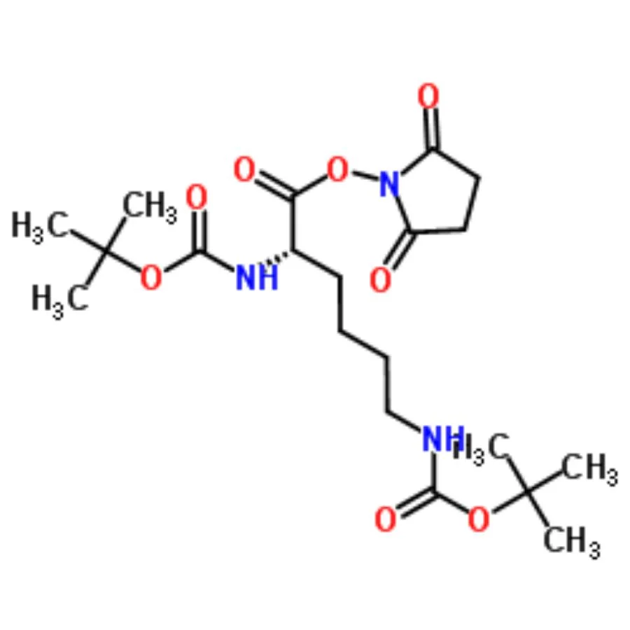 Factory Price Pharmaceutical Chemical Purity Degree 99% CAS No. 30189-36-7 N, N'-Di-Boc-L-Lysine Hydroxysuccinimide Ester