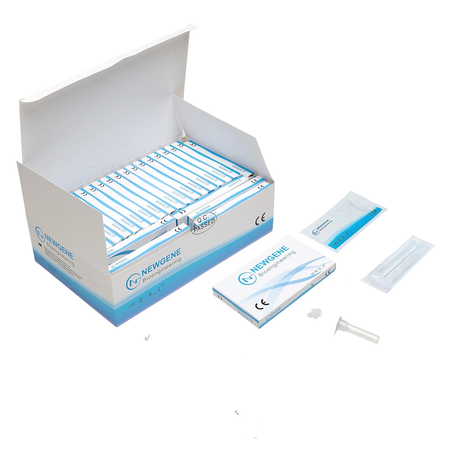 Newgene Rapid Antigen Rapid Diagnostic Test Nasal Swab /Saliva Cassette 19 Virus