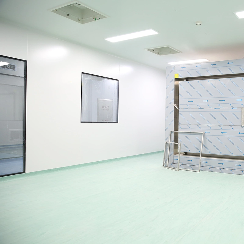 Noise Reduction Fire Prevention Cleanroom of Different Clean Classes