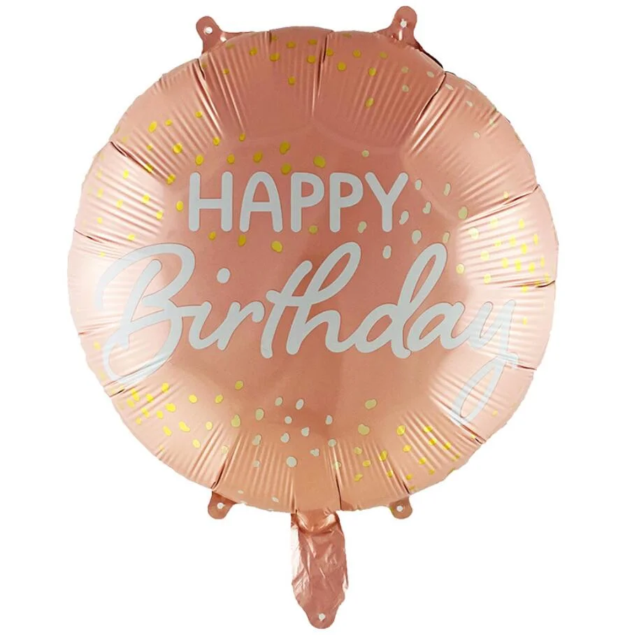 Hot Sell 18" Round Birthday Balloons Manufacture