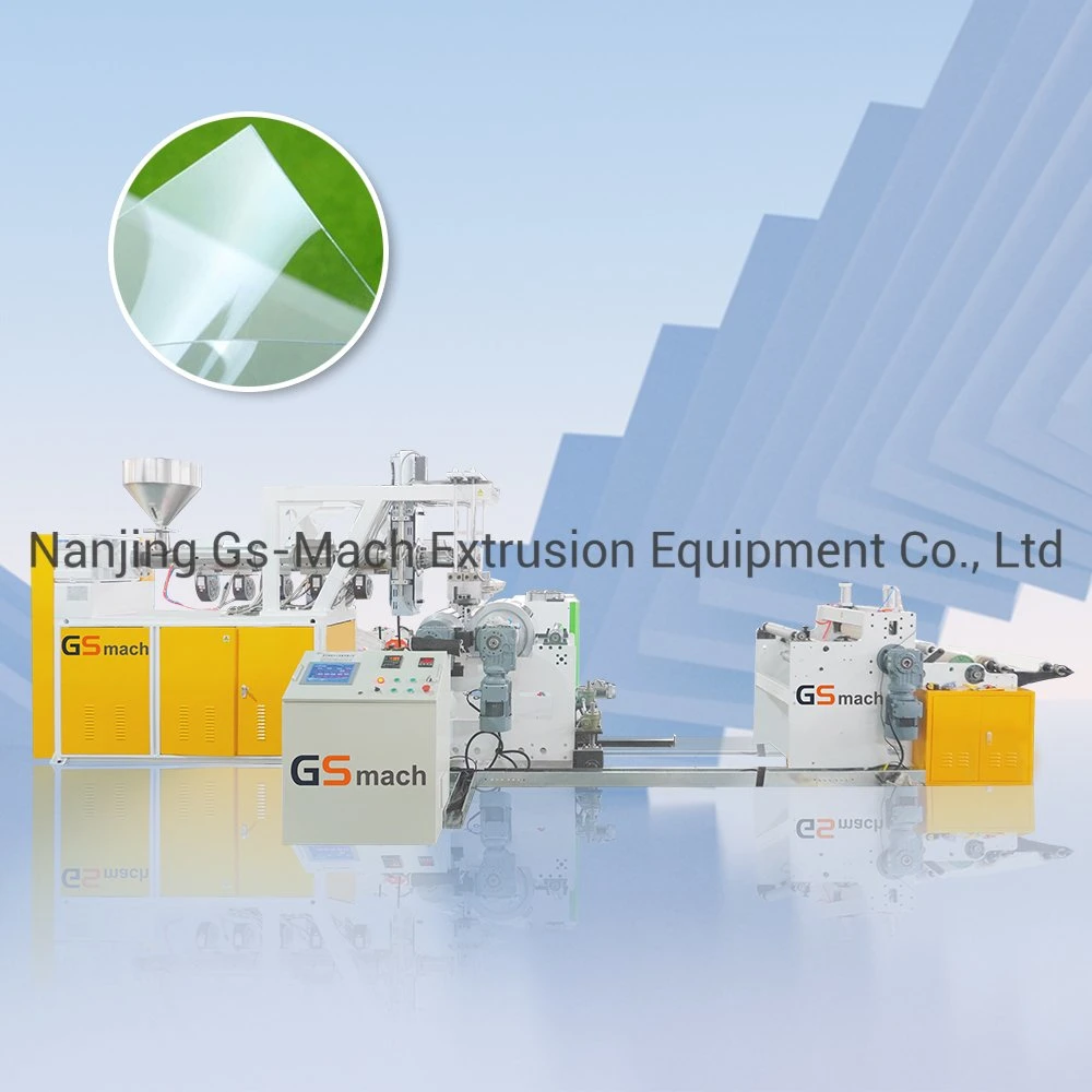 PVC PE Pet PC PP PMMA ABS Plastic Sheet Extrusion Machine Acrylic Sheet Extruder Line