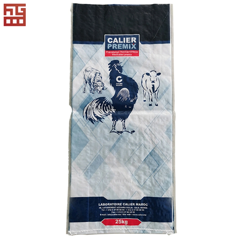 Saco de tecido PP Personalização básica arroz plástico/Saco de batata 25 Kg 50 Kg Saco PP PINTURA revestidos de Fertilizante químico Sand Saco Plástico Saco de PP