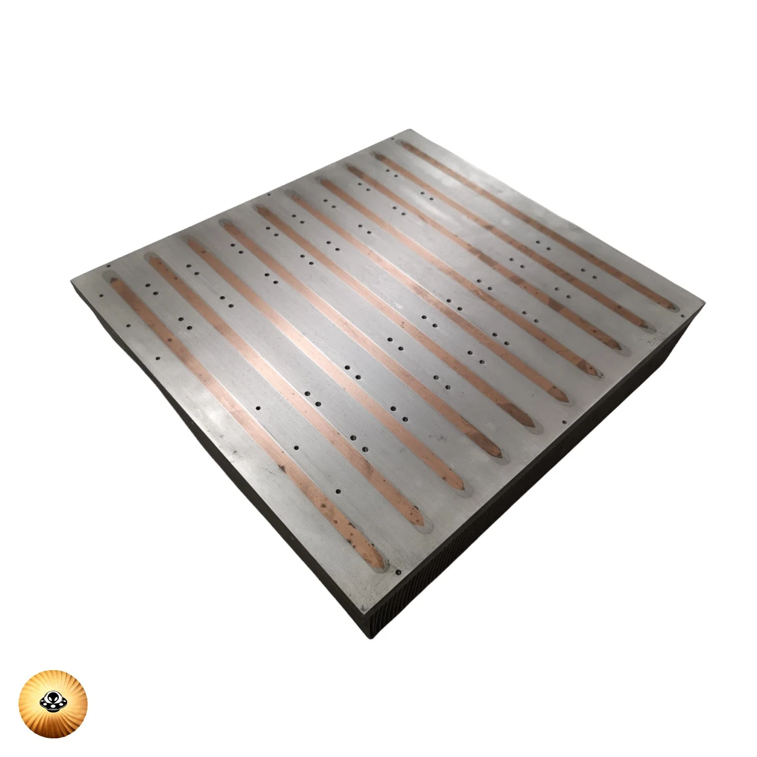 CNC Machined Aluminum Liquid Cold Plate EV Water Cooling Plate Product