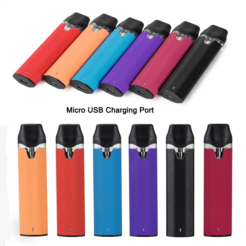 Rechargeable Disposable Vape Cartridge 1.4ohm 320mAh Ceramic Coil