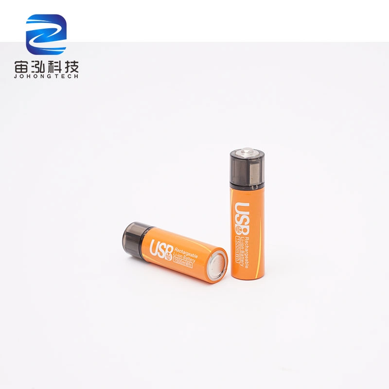 Rechargeable Li-ion Over 1000 Cycles USB Batteries