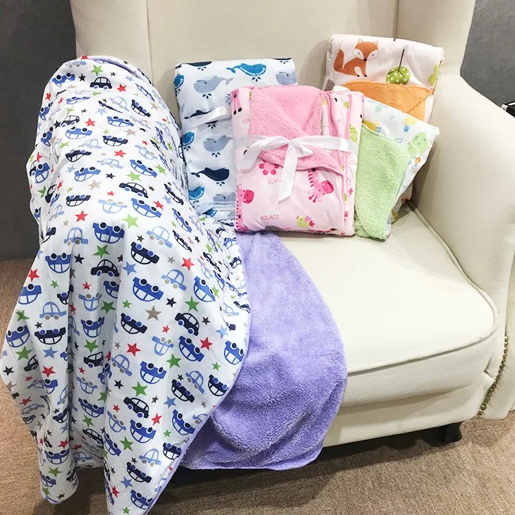 China Hersteller Minky Stoff Sicherheit Baby Decke Geschenk-Set für Verkauf