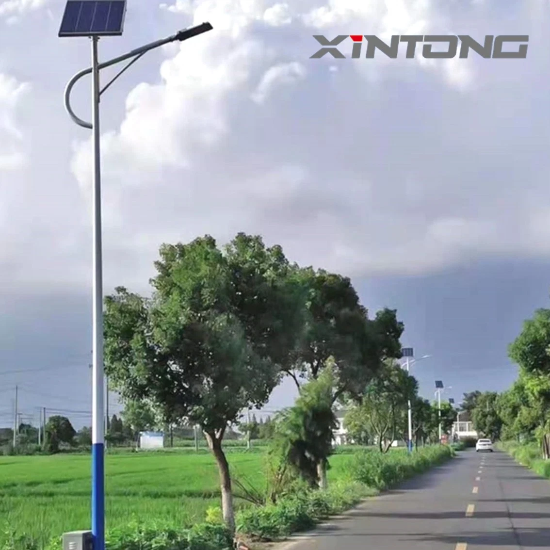 5years LiFePO4 Battery Xintong Jiangsu, Yangzhou Energy Saving Solar Street Lamp