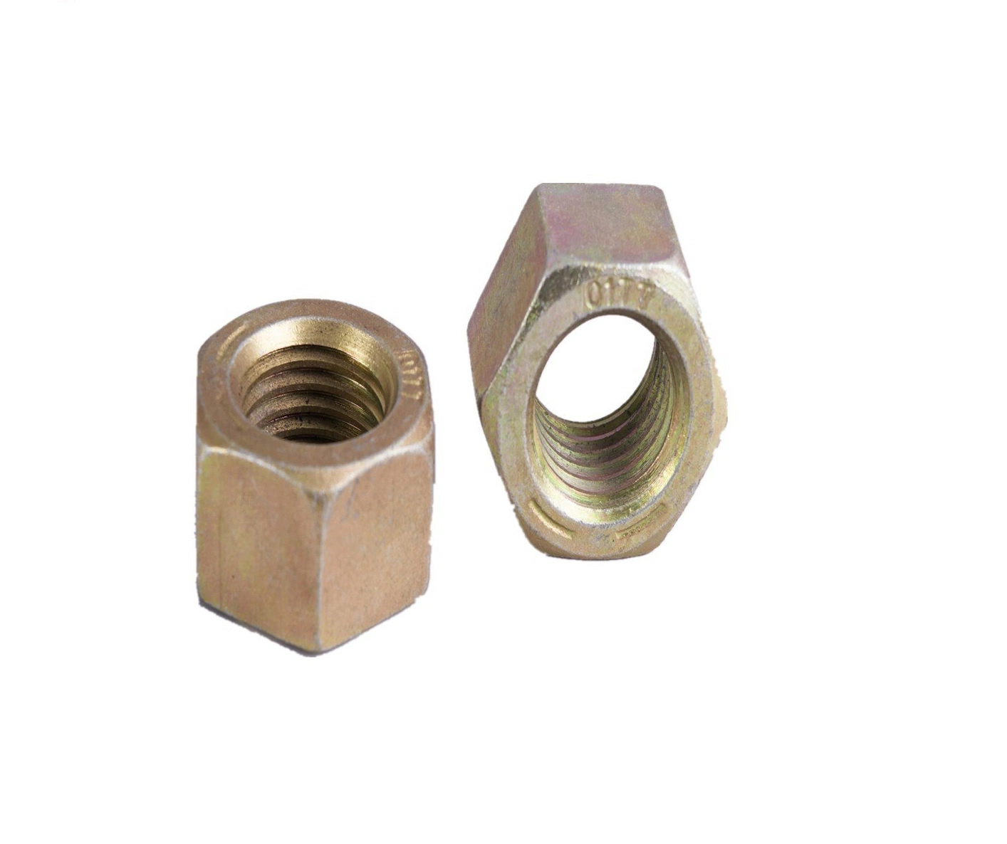 Factory Outlet ASTM A194 Heavy Hex Nuts with Yellow Zinc Plated