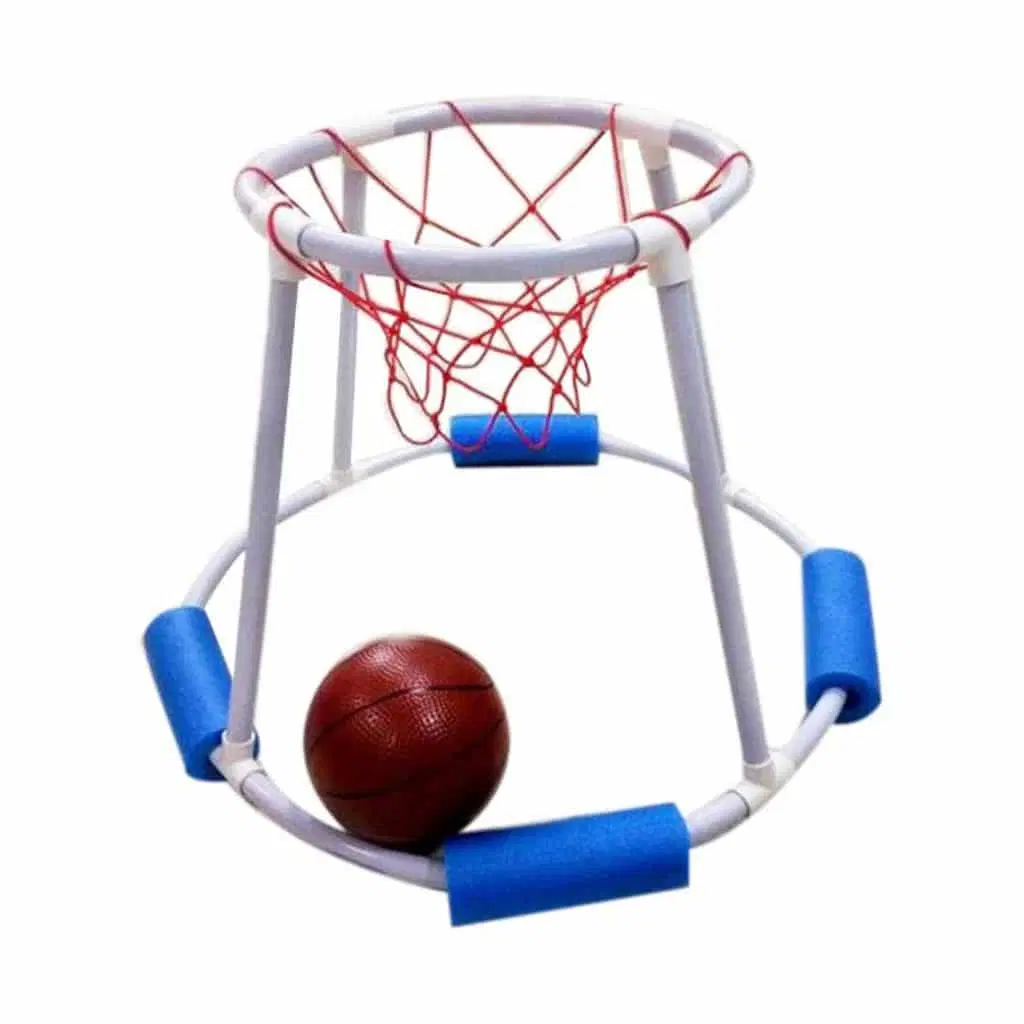 Kinpack Plastic Swimming Pool Float Basketball Hoop for Kids