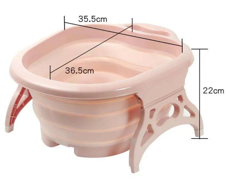 Portable Foot Bath Tubs Soaking Feet Home Pedicure Foot SPA