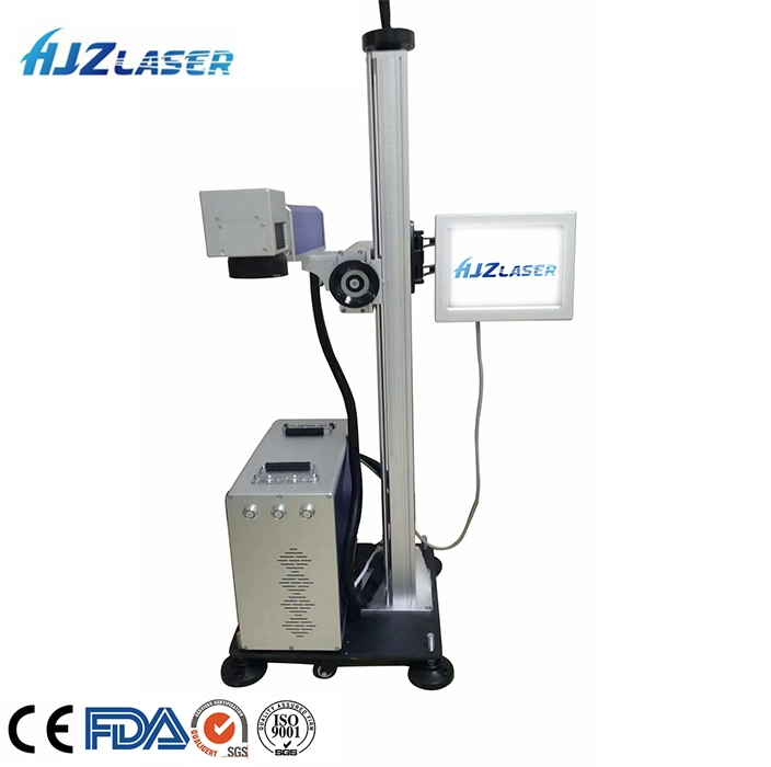 CO2 Laser Coding Flying Online CO2 Laser Date Coder Marker for Pet Bottles