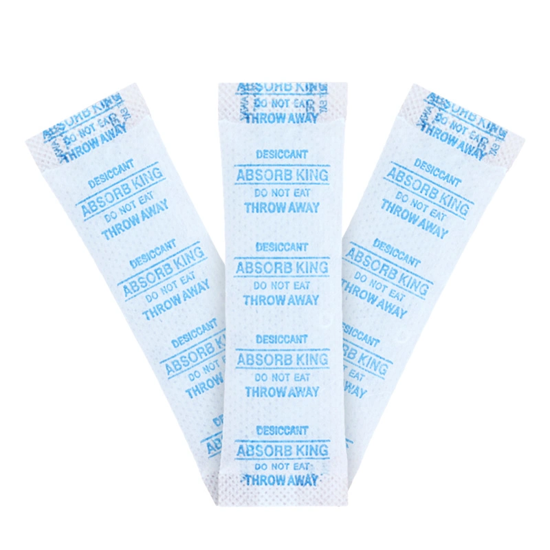Absorb King Factory Direct Silica Gel Packets Desiccant Moisture Absorber 1g 2g 3G 5g 10g 20g 30g 50g 100g DMF Free Non-Toxic Adsorbent for Food Grade Mil