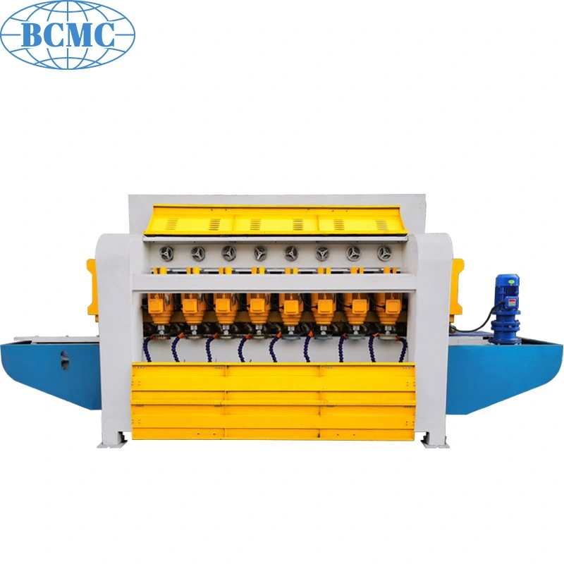 Bcmc Work with 8 Head High Efficient Straight Line Smooth Stone Edge Polishing Machine for Grinding Edge Equipment Near Me