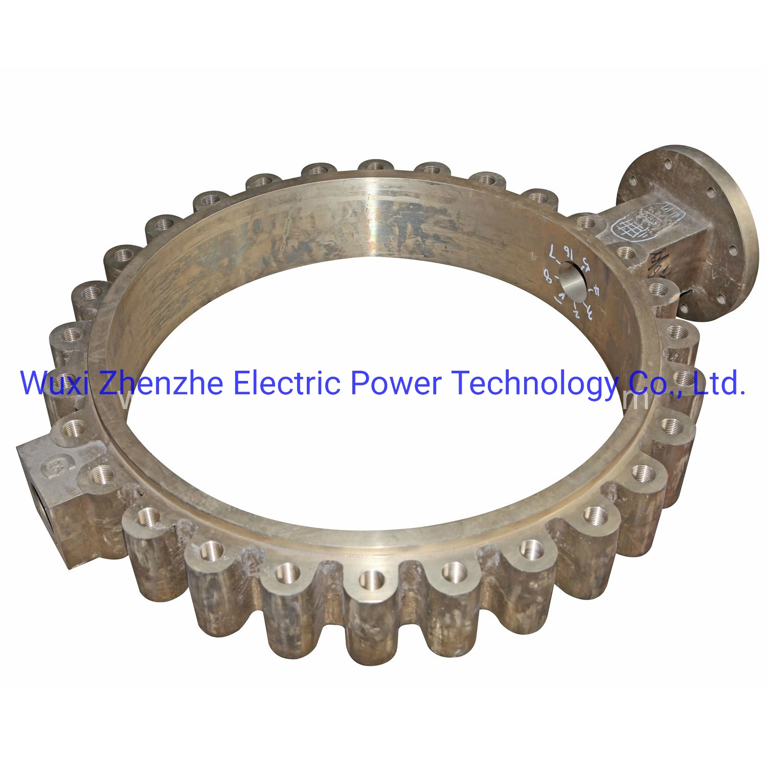 Aluminum Bronze/Brass/Copper/Aluminum Casting Valve Parts for Butterfly Valve with DN700-1500