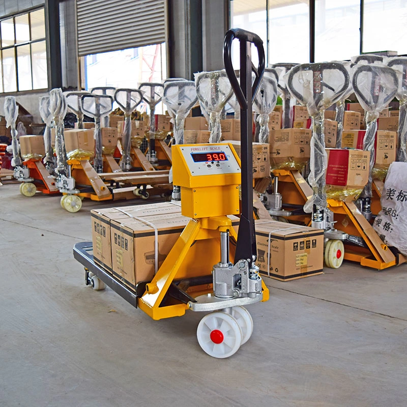 Pallet Truck with Scale, Weighing Scale Hydraulic Pallet Truck