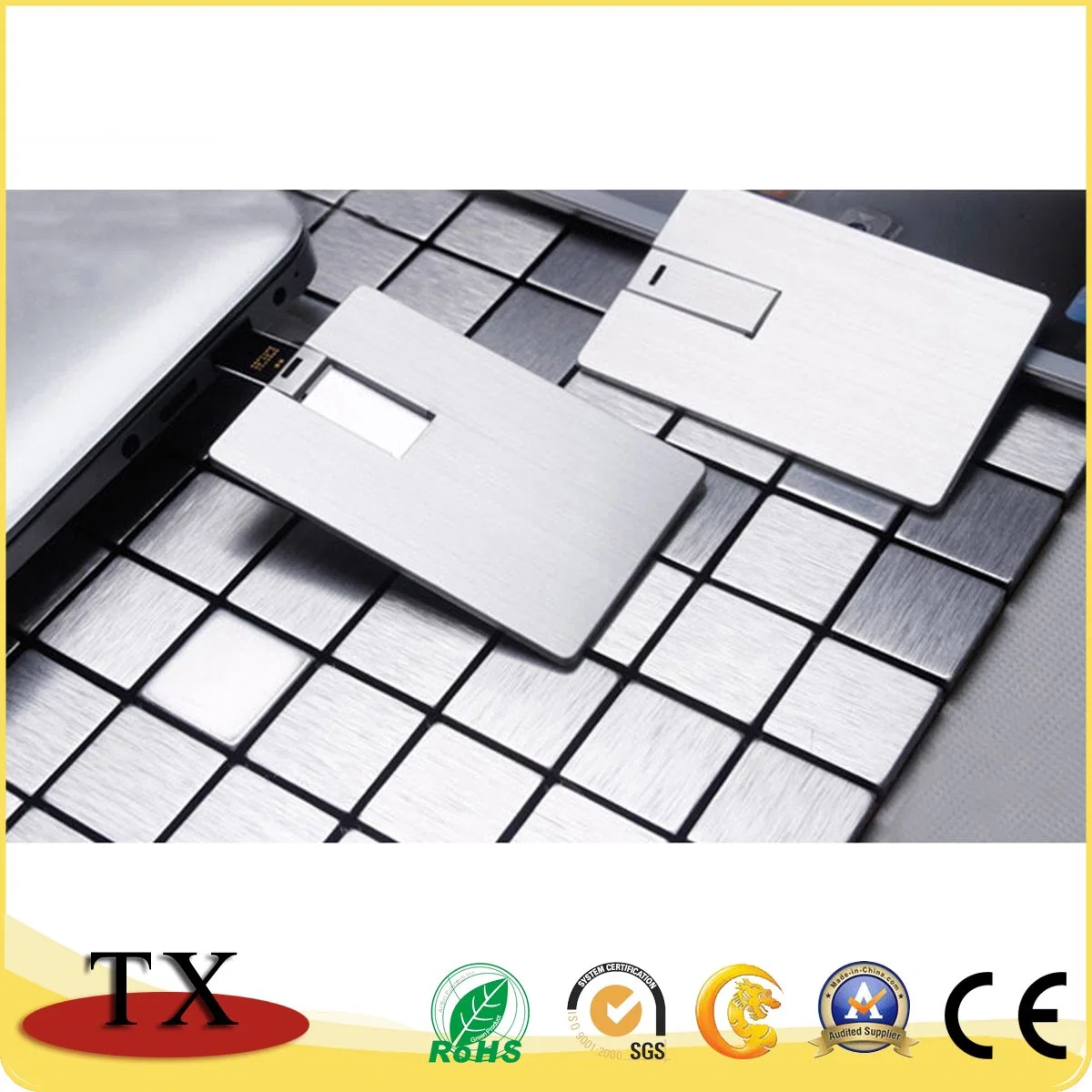 Aluminum Metal Card Creative Business USB