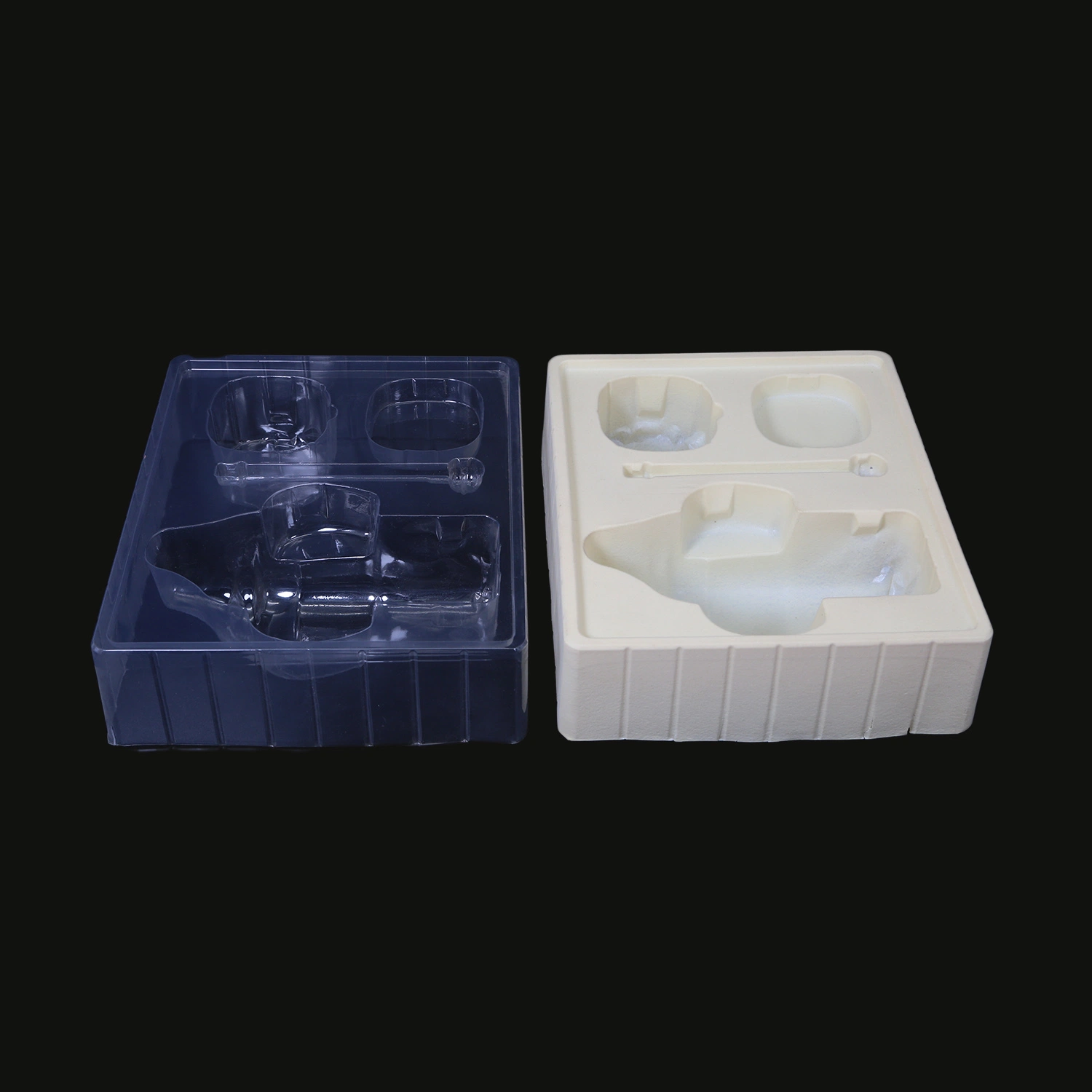 Custom Packaging Plastic Folding Electronic Box with Blister inner tray