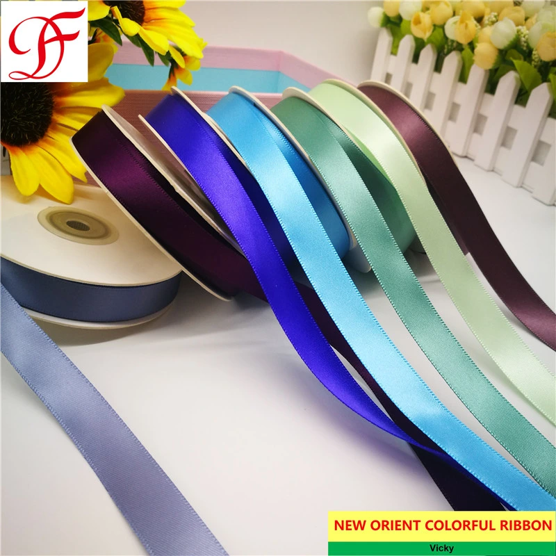 Wholesale/Supplier Factory OEM Printed Double/ Single Face Satin Ribbon Taffeta Grosgrain Sheer Organza Ribbon for Wrapping/Decoration/Garment/Christmas Gifts Box Bows