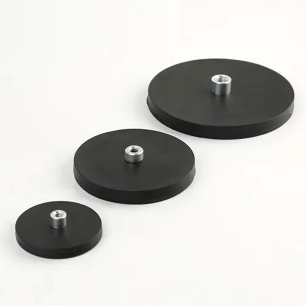 D88 Rubber Coated N42 Neodymium Magnet