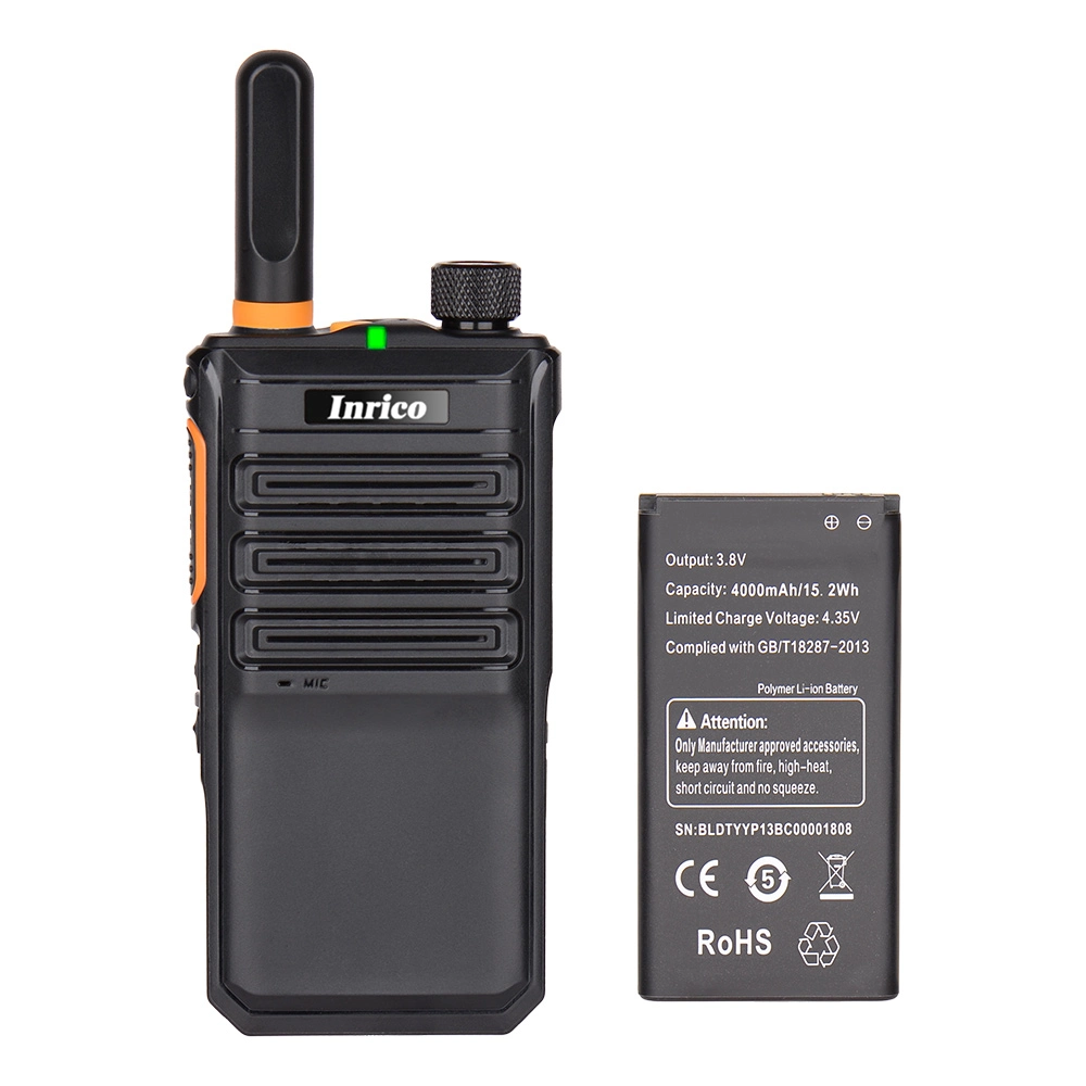 T520 Portable Ptt Two Way Radio 4000mAh Inrico Walkie-Talkie Battery B-50g