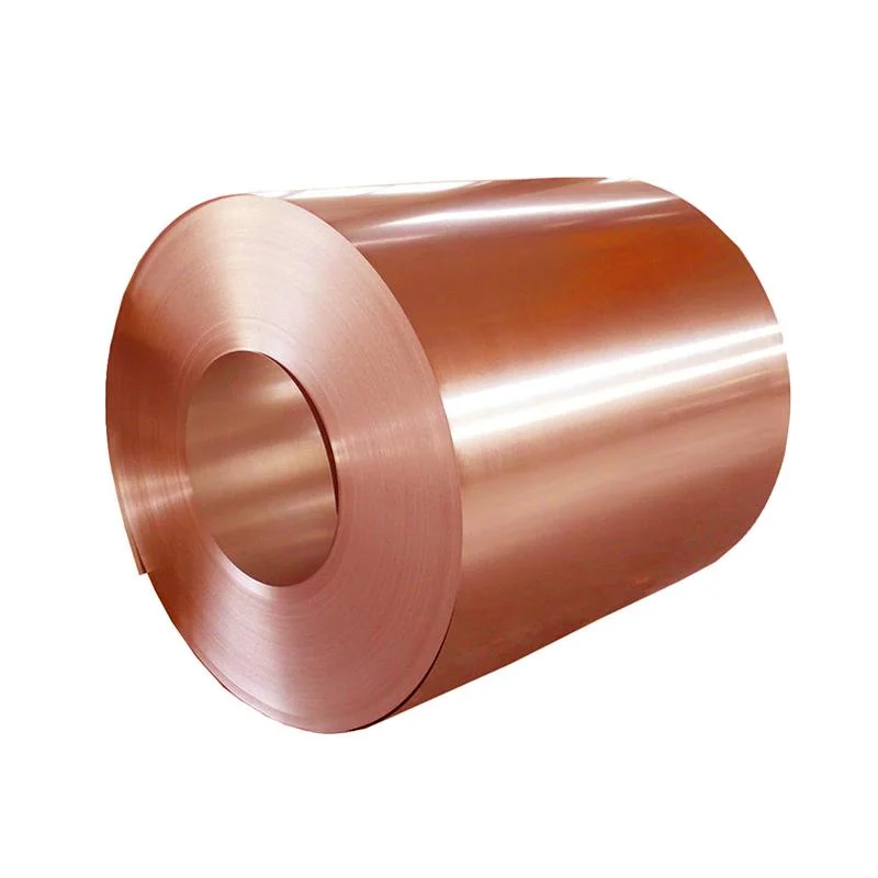 High Quality Pure Copper 99.99% C1100 Copper Coil Copper Strip for Conductive Electrode