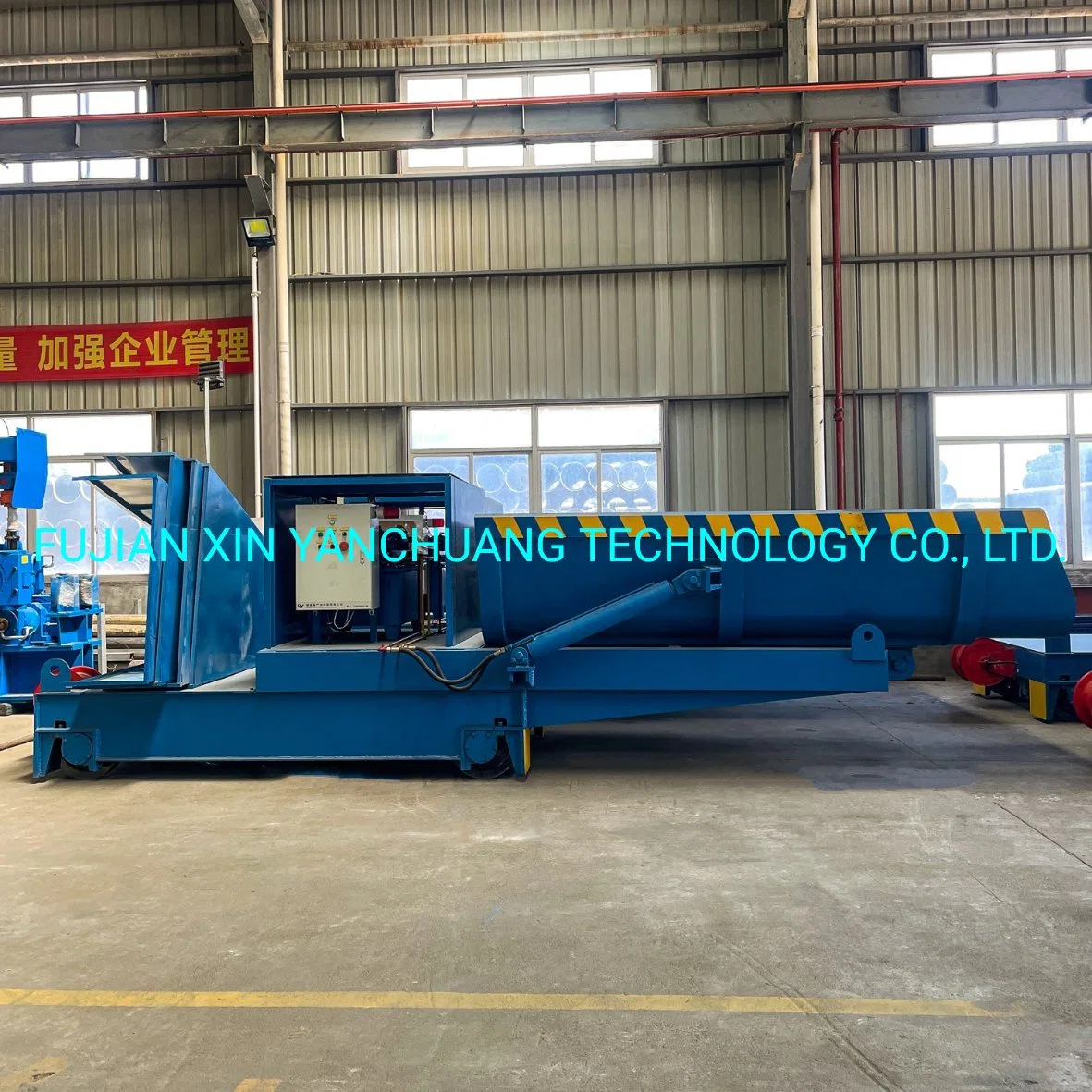 Intermediate Frequency Induction Furnace Steelmaking Scrap Steel Charger Trolley