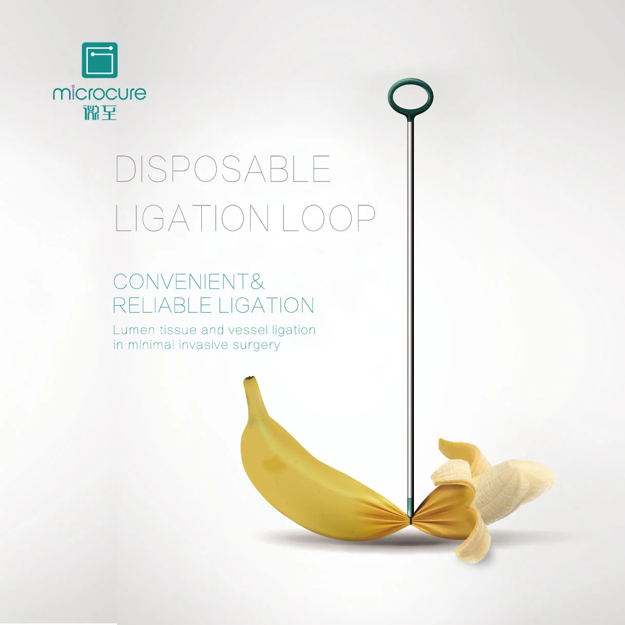 Disposaple Medical Supply Ligation Loop Endoloop with CE and ISO Ceritificate