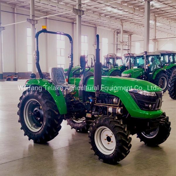 Telake China Agricultural Equipment Wide Tires Tractors 25HP-60HP for Sale