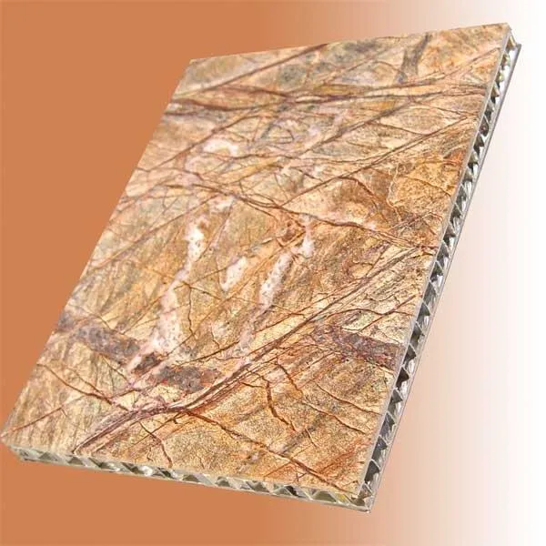 Marble Decor Finished Sandwich Aluminum Honeycomb Core Composite Panel