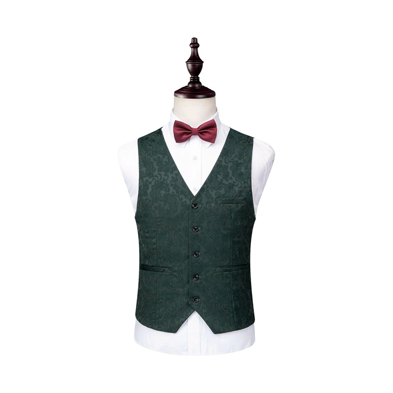 OEM Casual Herren Anzug dreiteilig Double Breasted Western Fit Jugend Herren Hochzeitskleid