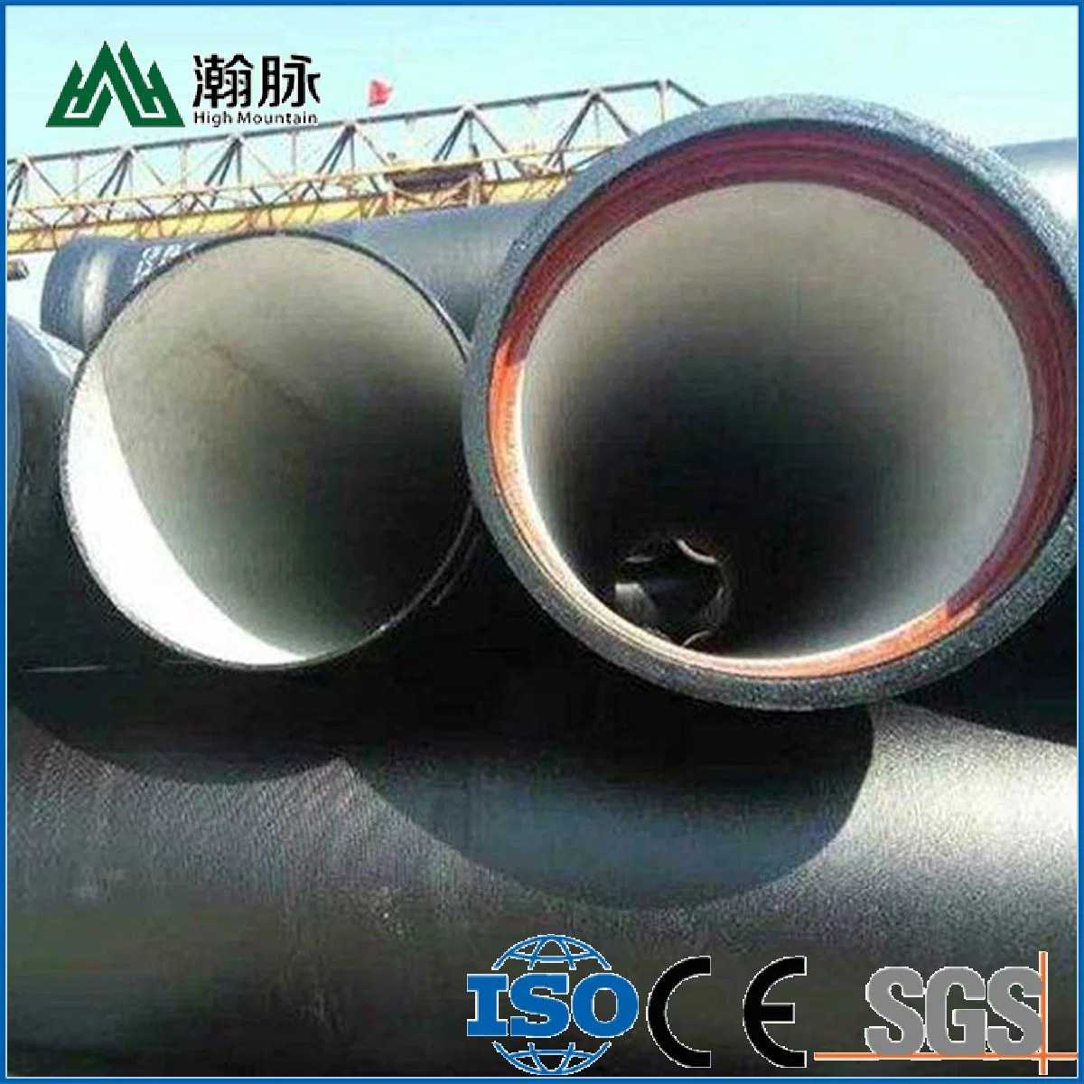 Coupling Sleeve Cast Iron Drain Pipe Fittings Centrifugal Ductile Iron Pipe