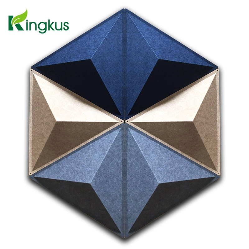 3D Kuscone Sound Absorption Acoustic Wall Panel Building Material