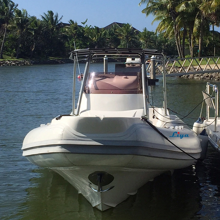 Liya Yacht 27FT Fiberglass Hypalon Boat Big Passenger Boat