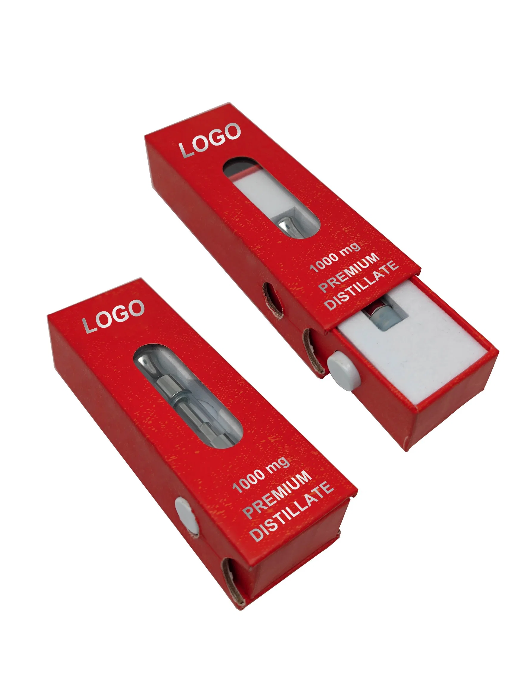 Makeon Custom Child Resistant Drawer Box for 510 Cartridge E-Cigarette Disposable Vape Pen Magnetic Pod OEM Packaging