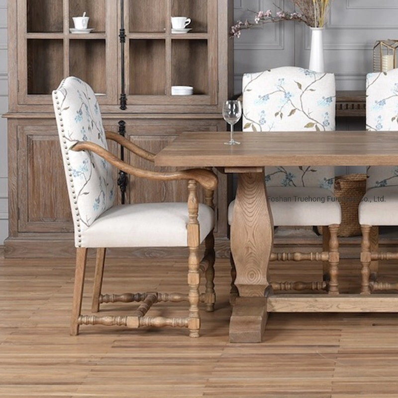 Nouveau mobilier de style américain de cendres de meubles en bois massif Table Ensemble mobilier de chambre à coucher ensemble de l'hôtel