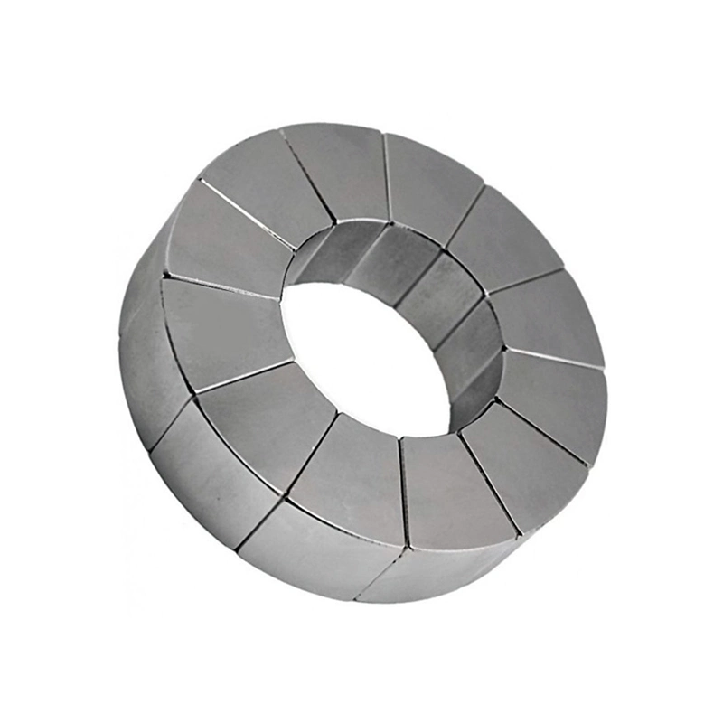 N42 N35 Sdm Sea Pallet / Air Carton Express Packaging Strong Neodymium Magnets Radially Ring Magnet