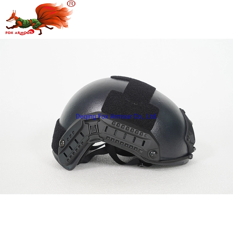 Tactical Ballistic Helmet with Frontal Shroud Fast Aramid Head Protector for Army