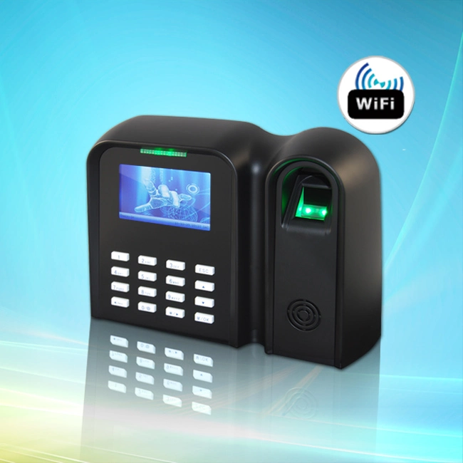 (Qclear-C) Fingerprint Time Attendance Machine with Optional ID Card and WiFi Function