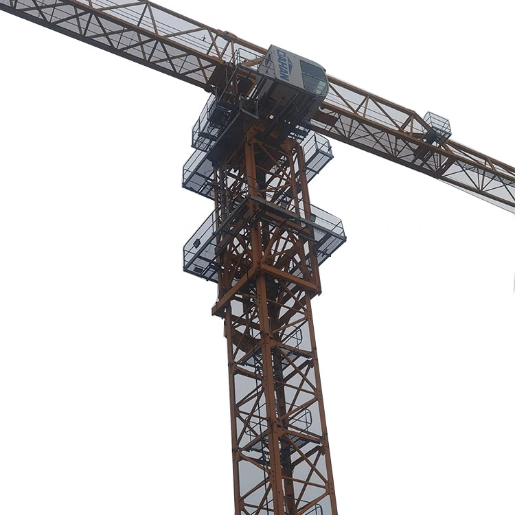 Qtz250 (7032) Dahan12t Flat Top Tower Crane Construction Flat Top Tower Crane Product