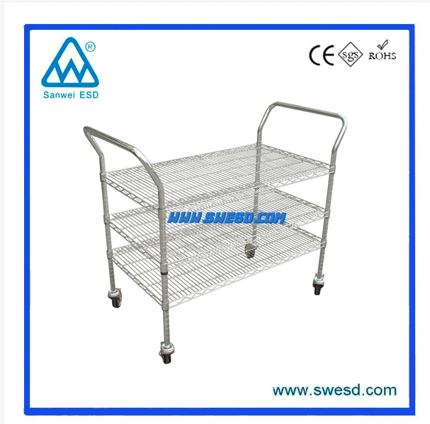 Best Quality Handling Storage Equipment ESD Circulation Trolley Cart