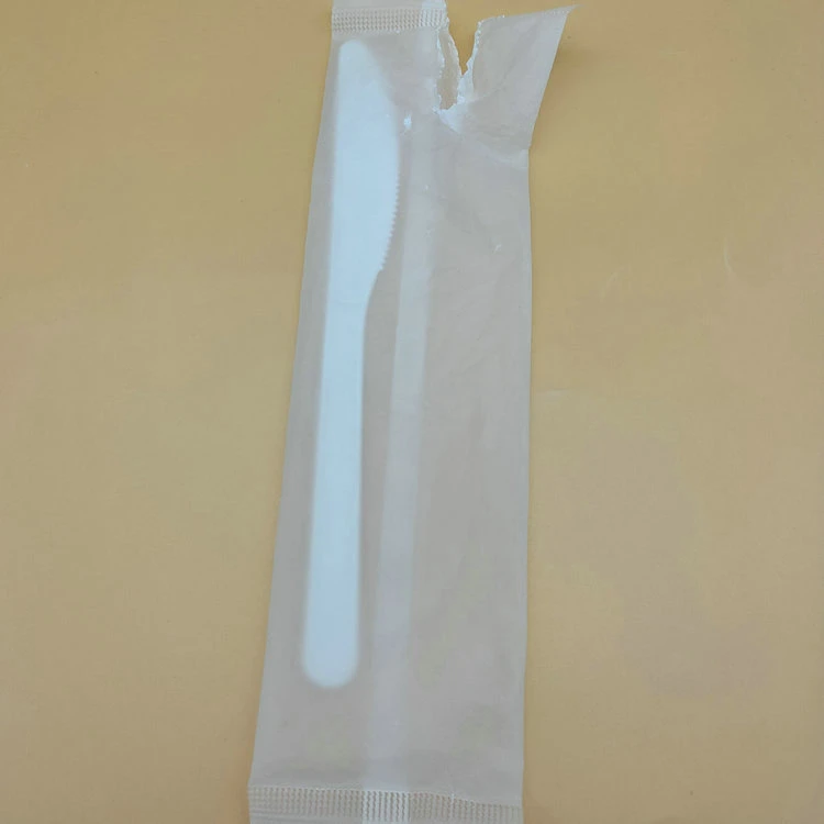 Compostable PLA Take out Knife with Bag