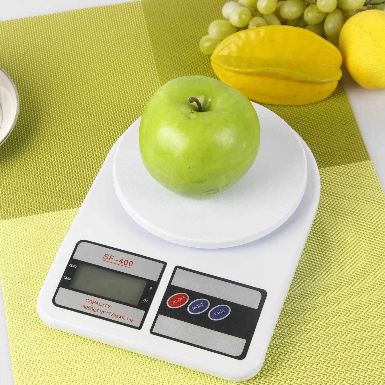 ABS Plastic Kitchen Weight Scale 10kg 1kg 3kg Digital Kitchen Scale