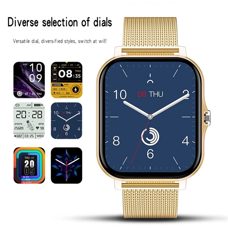 2022 Neu Smartwatch 1,69" Full Touch Fitness Tracker Call Smart Uhr Damen Y13 Smartwatch