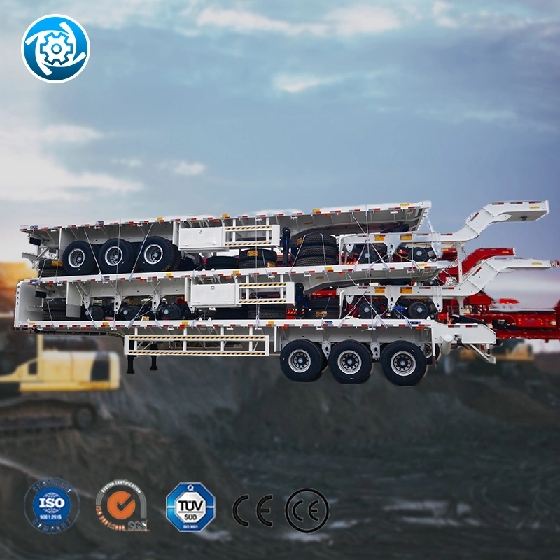 Versatile Semi Trailer Ideal for Various Cargo Types and Applications