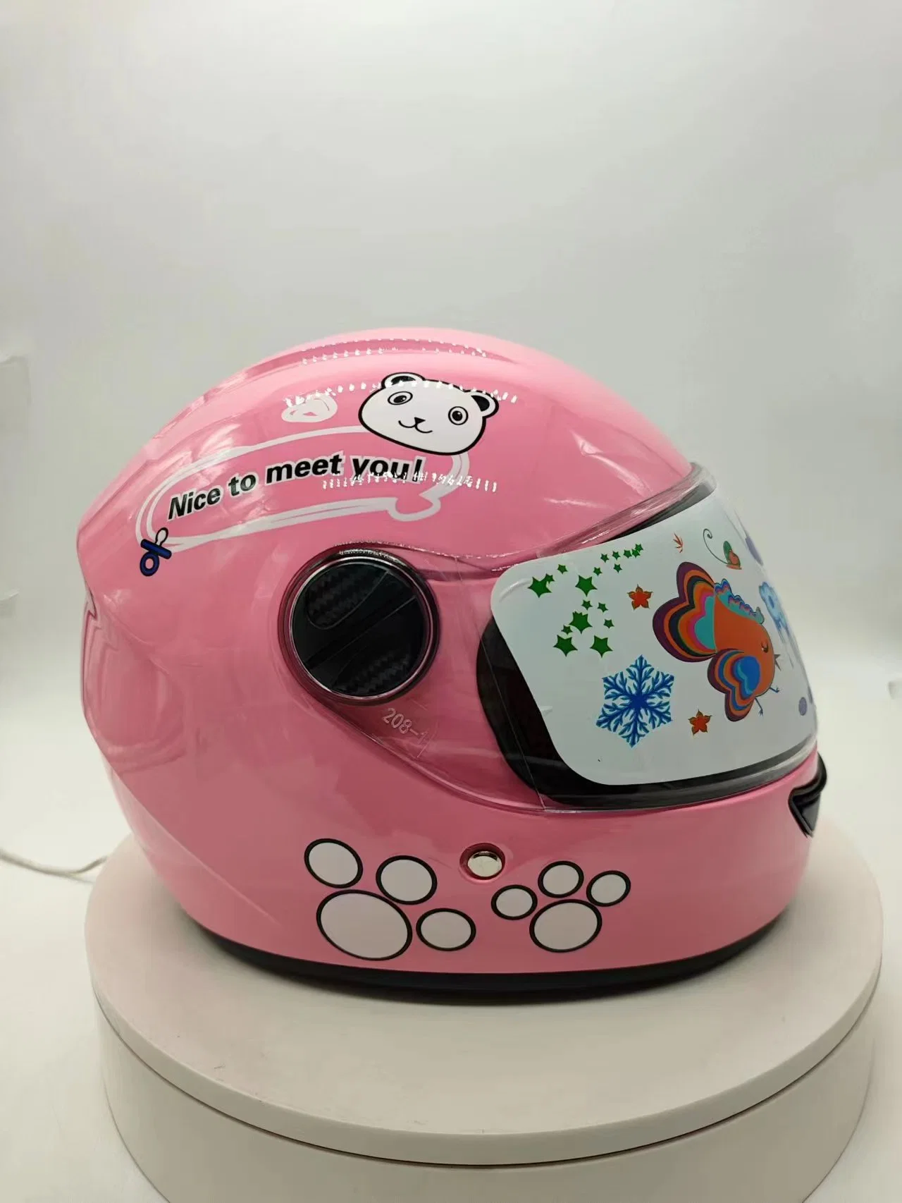 ABS Full Face Kids Helmets for Motorcycles, Scooters, Bicycles in DOT