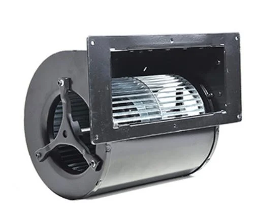 Competitive Price Mini Air Blower Galvanized Metal Sheet Impeller Dual Inlet Centrifugal AC Blower