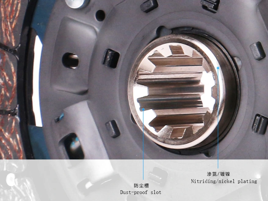 Truck Spare Parts Clutch Cover and Pressure Plate Subassembly (Y350T170-10P1-3) Yuchai Original High quality/High cost performance Car Accessories