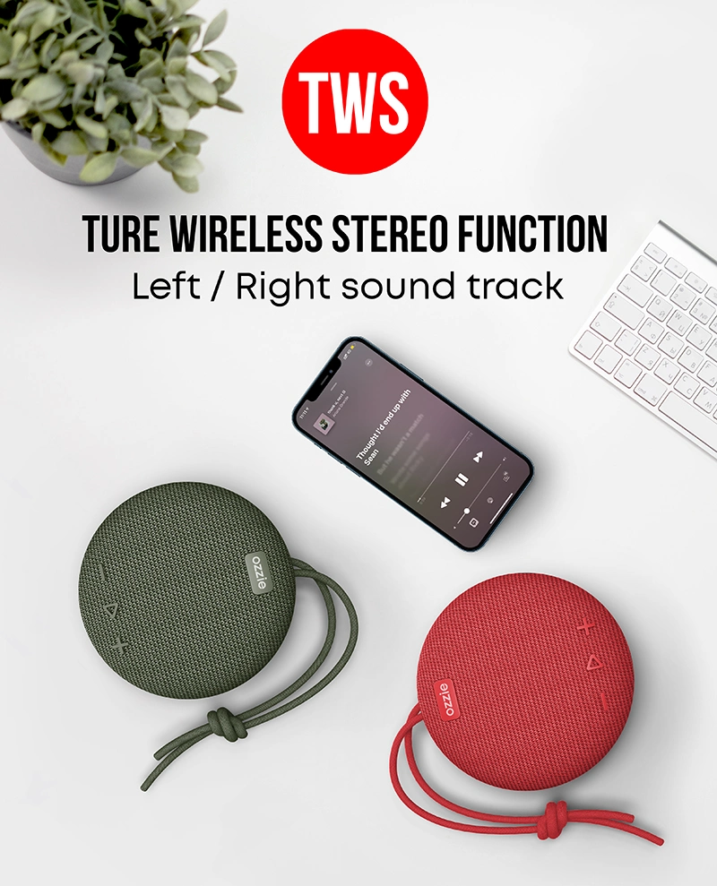 Gadgets 2020 Technologies Small Waterproof Bluetooth Speaker Ozzie C200 Cheap Outdoor Bluetooth Speaker