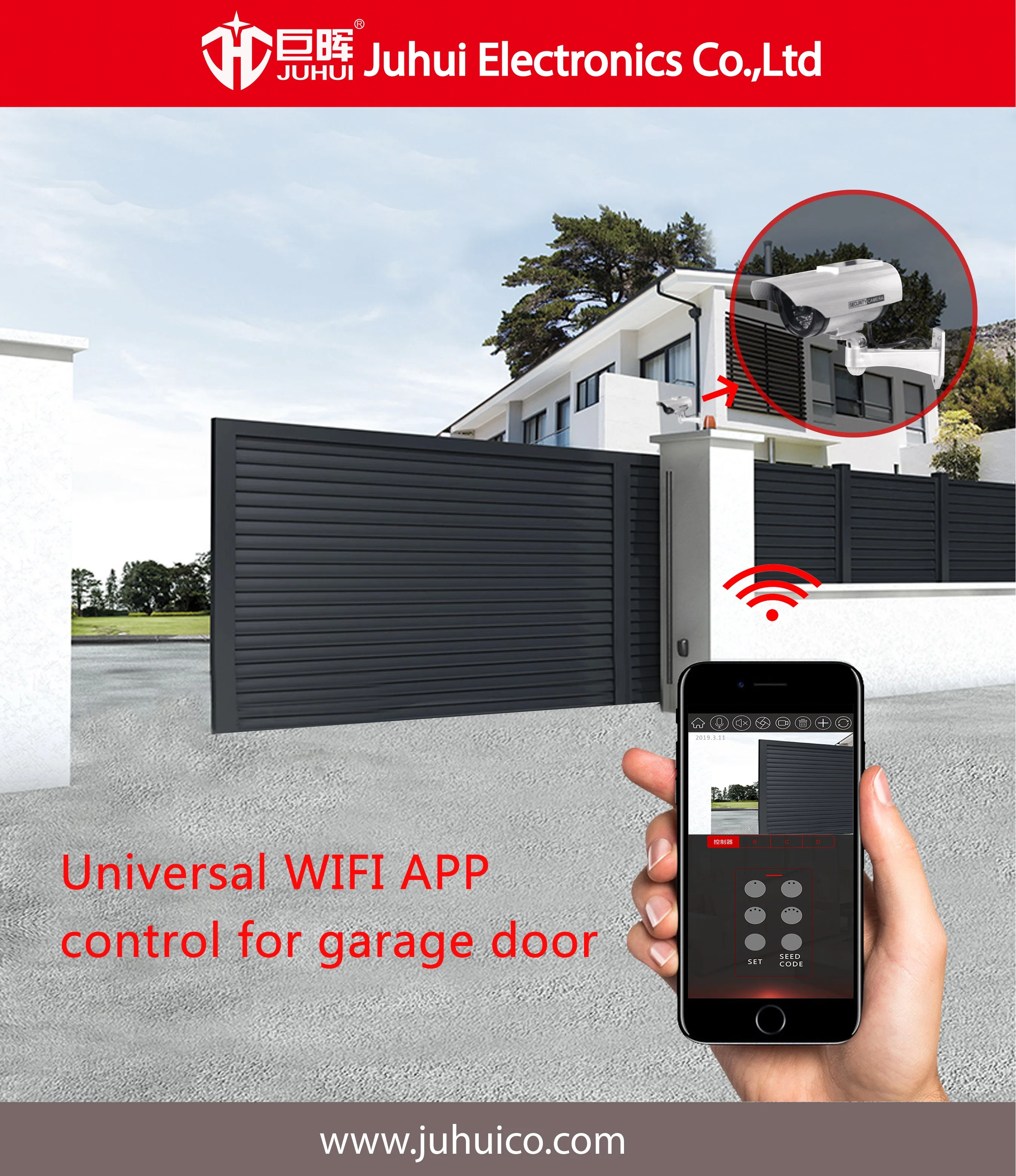 WiFi or Bluetooth 433.92MHz Smart Home Receiver